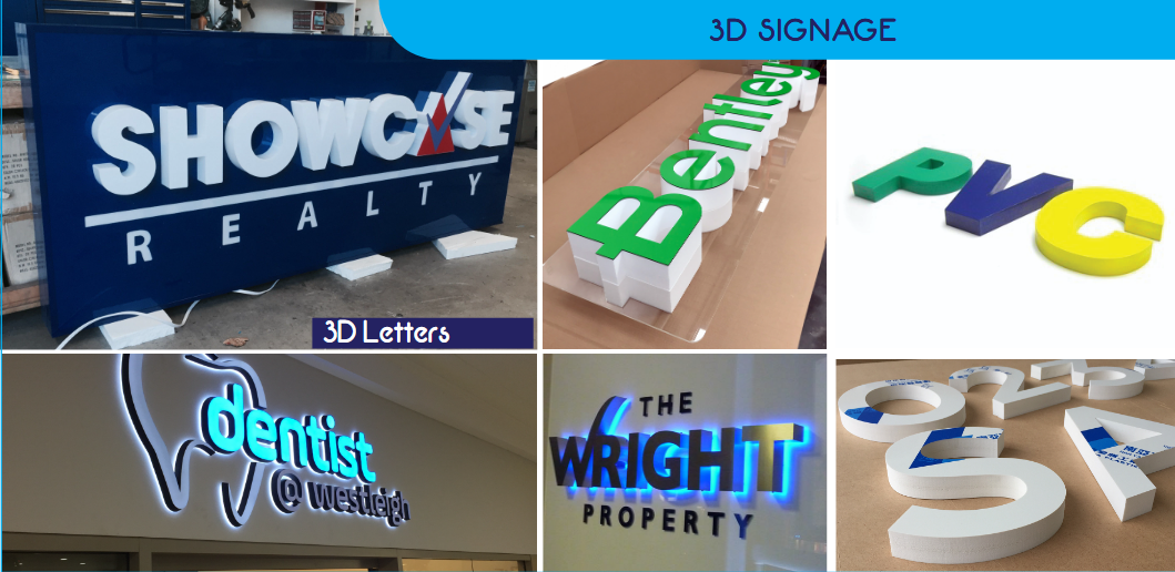 3D Signage